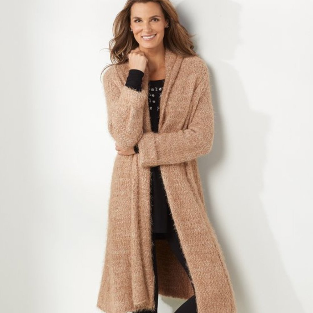 Soft Surrounding long Cardigan M, NWT